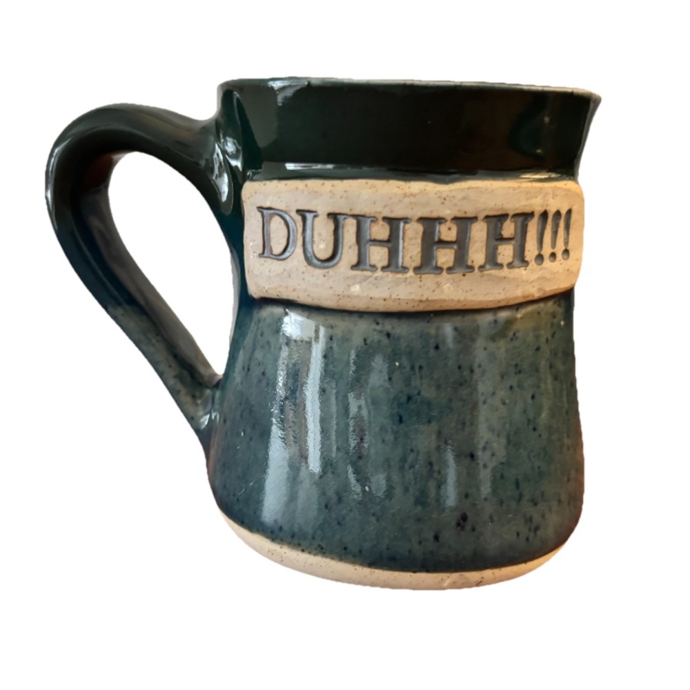 Tumbleweed Pottery Handcrafted
DUHHH!!! Novelty Funny Artsy Rustic - Picture 7 of 7